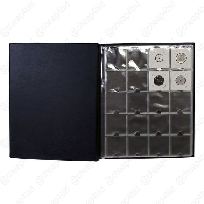 ALBUM KOIN PCCB HOLDER 2x2 BESAR 20/200  PROMO