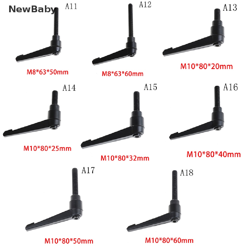 Newbaby M6 M8 M10 Tuas Clamping Lever Mesin Adjustable