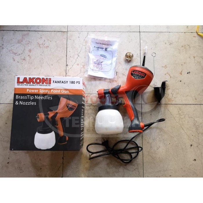 Spray Gun Listrik Lakoni Fantasy 180 Semprot Cat Elektrik Spoit Paint