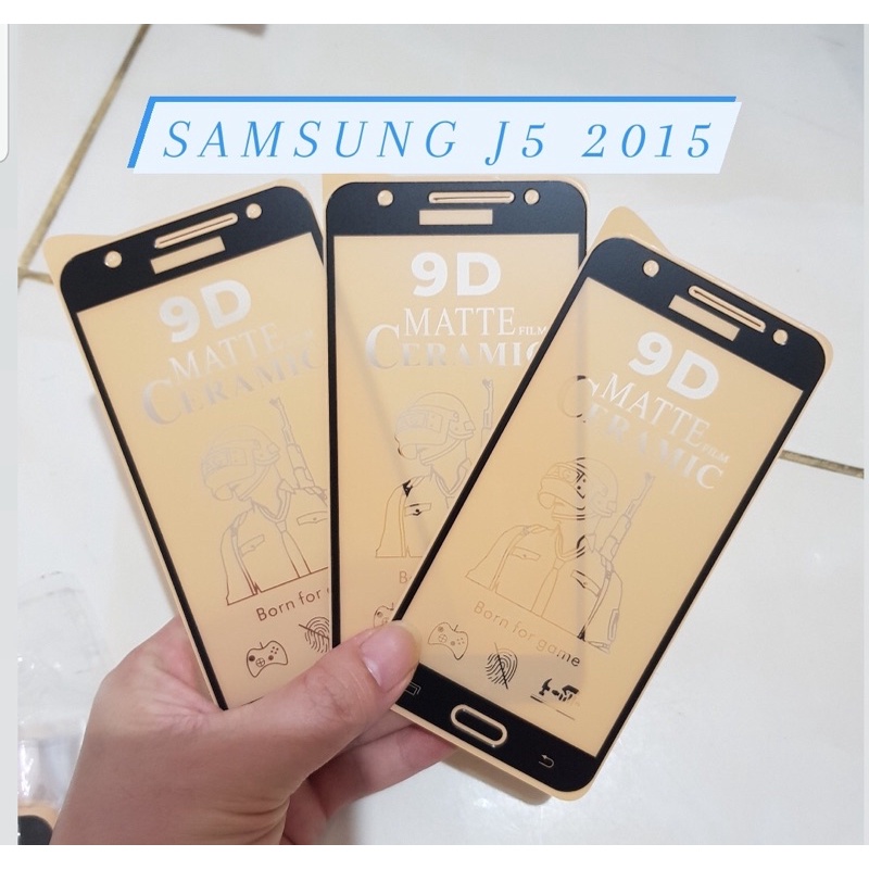 SAMSUNG J7 PRO,J5 2015,J7 PRIME,J7 2015 CERAMIC MATTE ANTI PECAH -BENUA DUNIA