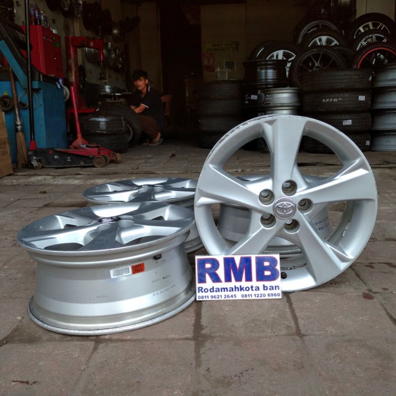 VELG MOBIL SEKEN ORIGINAL COPOTAN MOBIL ALTIS RING 16