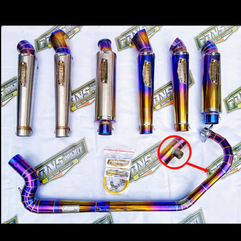 KNALPOT RACING CB150R ORIGINAL FANS.PROJECT