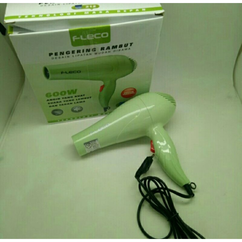 Cod Pengering Rambut Hair Dryer Fleco 212 Hotcold