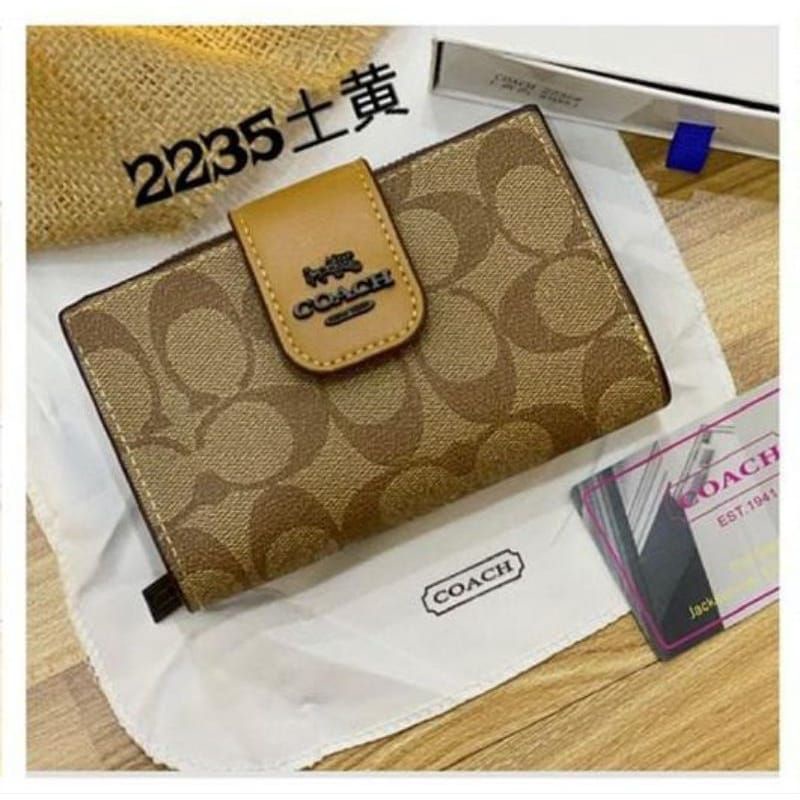 Dompet Lipat Kancing Resleting Wanita Free Box WP