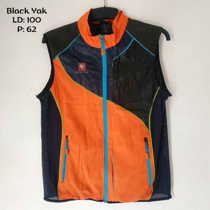 Vest / Rompi Outdoor / Rompi Second Black Yak