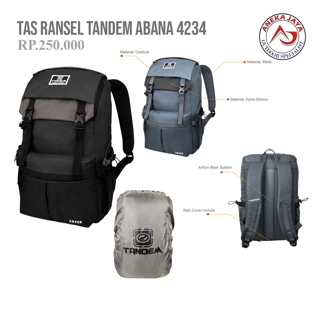 TAS RANSEL TANDEM ABANA 4234