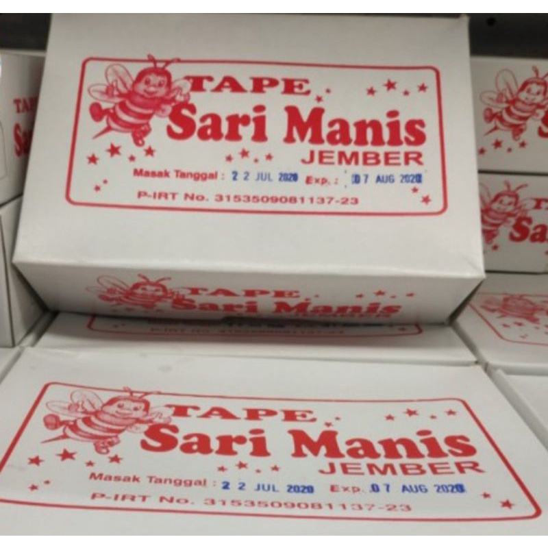 TAPE SINGKONG SARI MANIS JEMBER