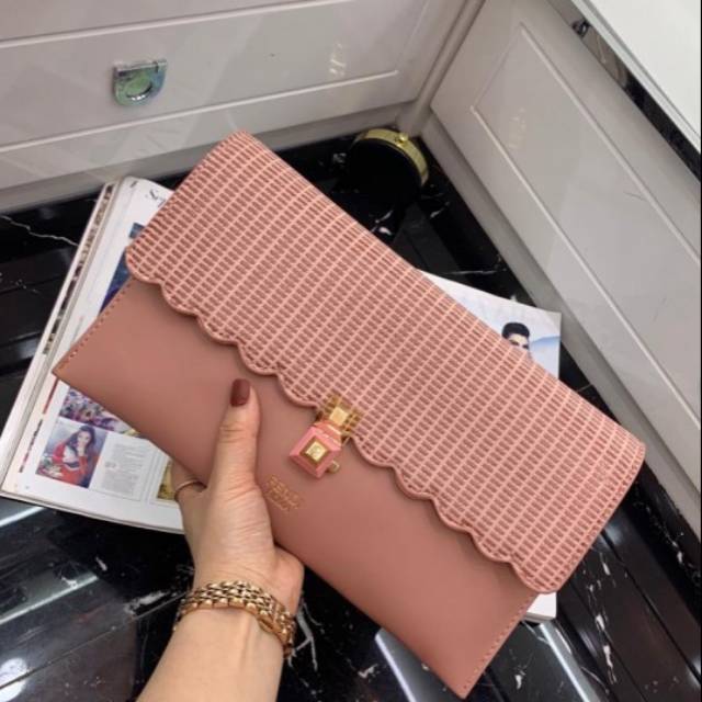 Clutch Fendi 9349# 3 ruang
