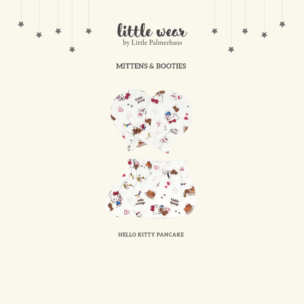 SALE LITTLE PALMERHAUS Mittens Sarung tangan dan Booties Bayi Mitten Raya CBKS SO