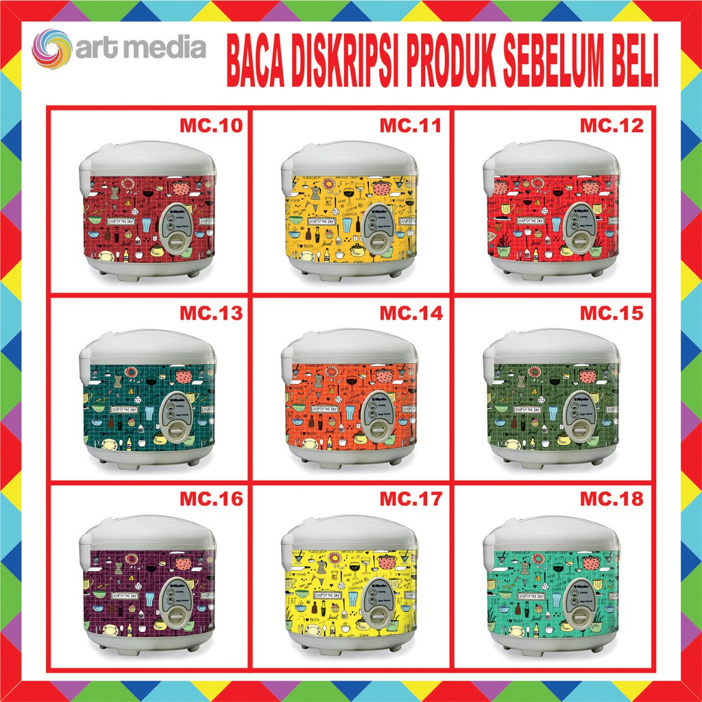 STIKER MAGICOM / RICECOOKER