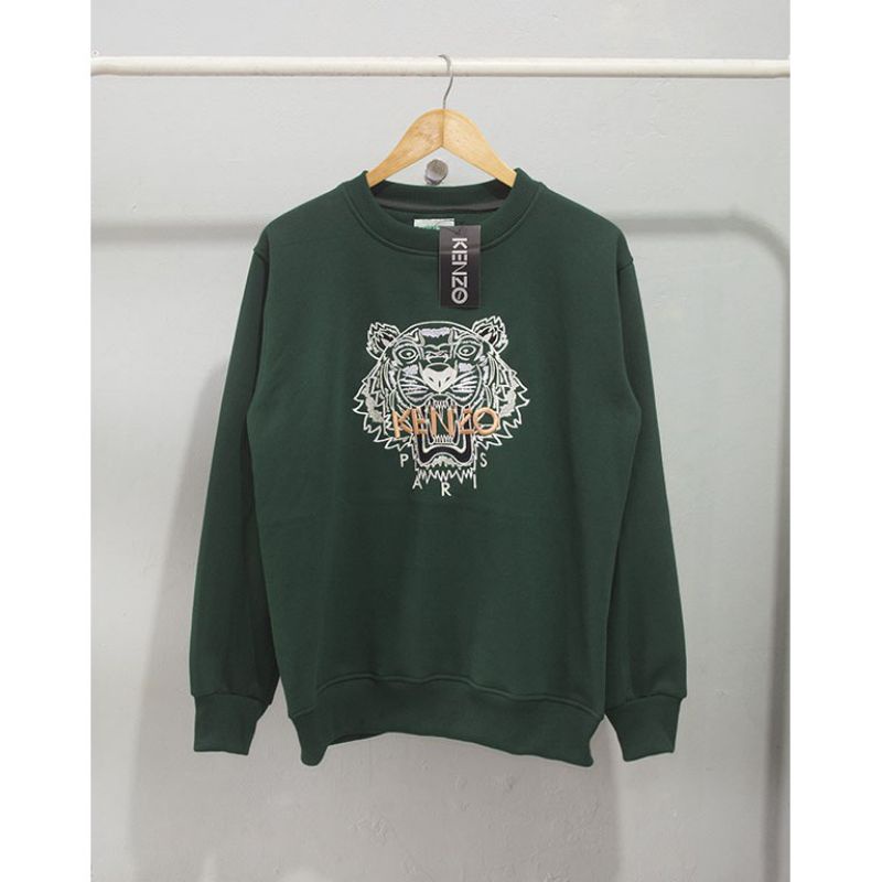 CREWNECK KEN ZO BORDIR MURAH HIGH QUALITY CASUAL HYPE FASHION PRIA