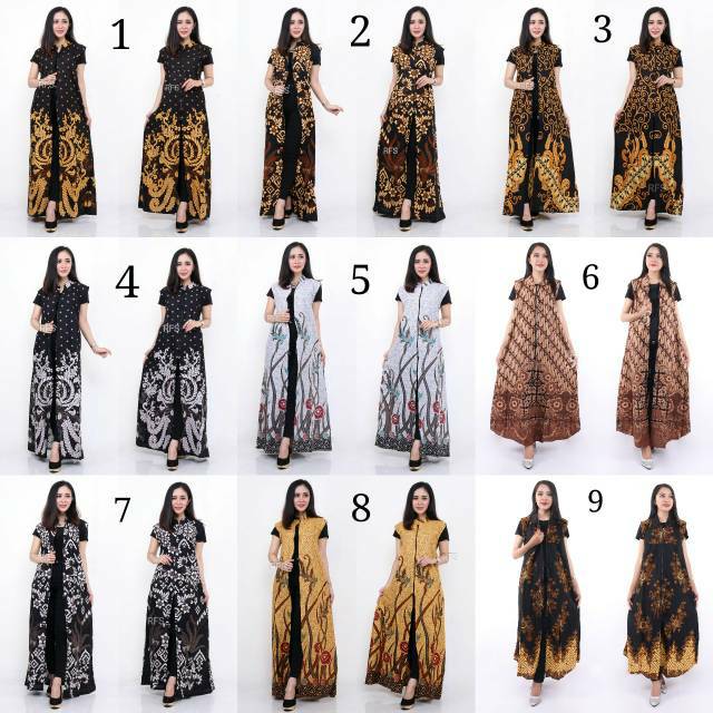  Outer batik CANTIK  LD 100 JUMBO LD 110 CM SUPER JUMBO 120 