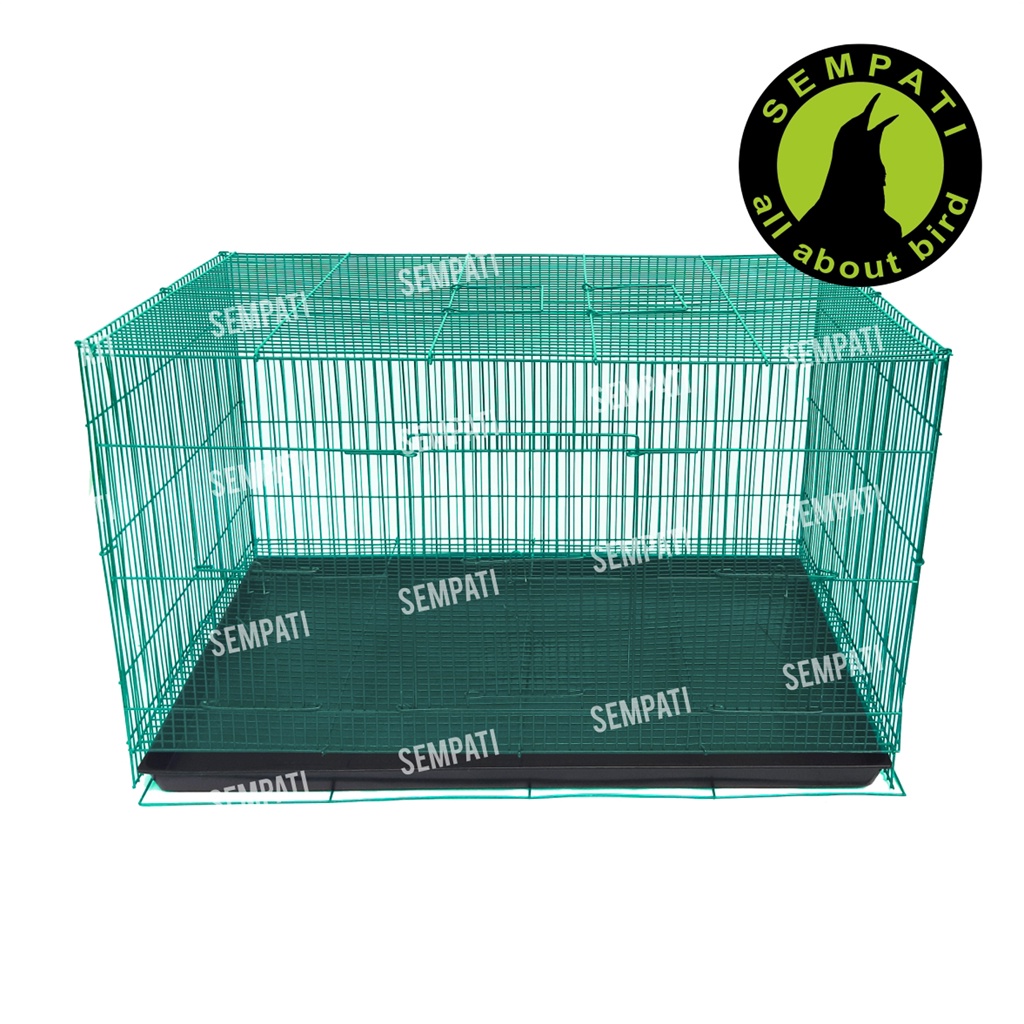 KANDANG BURUNG, SUGAR GLIDER, KELINCI, HAMSTER, TERNAK, UMBARAN - BESI LIPAT TEBAL SIZE M MEDIUM SEMPATI KDMDM-TOSCA