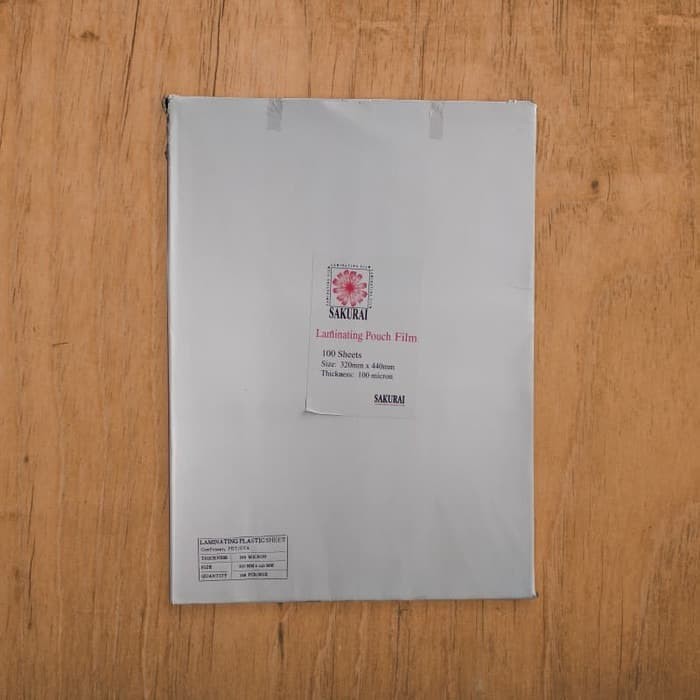 

Plastik Laminating Sakurai A3 (1 pak)