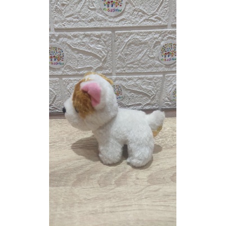boneka anjing kecil lucu imut