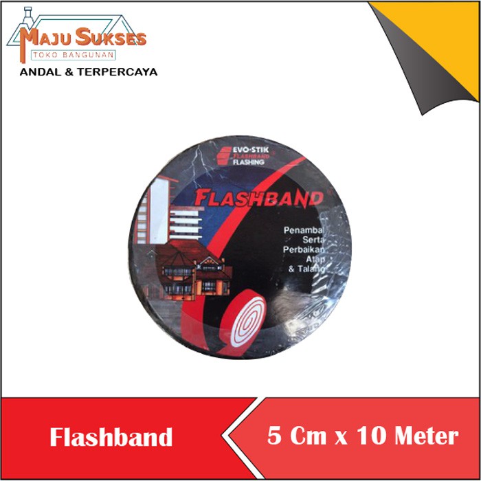 FLASHBAND LAKBAN LEM ATAP SENG ASBES ANTI BOCOR TAMBAL PENAMBAL