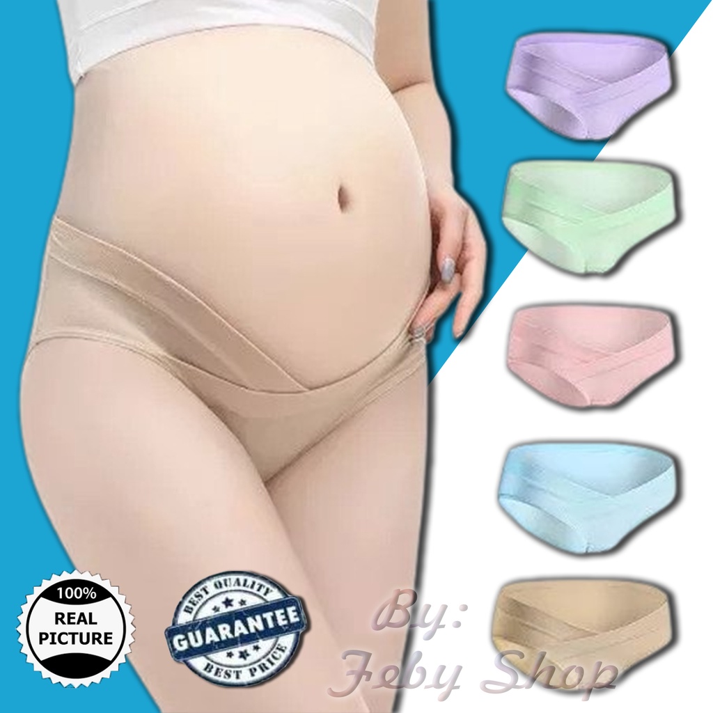 Celana Dalam Hamil / CD Ibu Hamil Sepinggul ASLI Low waist maternity - Adem Berkualitas