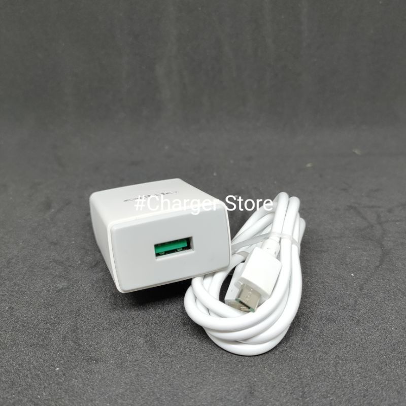 Charger Oppo 10W Kabel Micro USB Fast Charging ORIGINAL