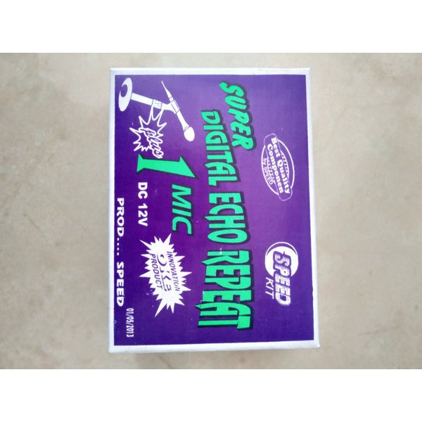 echo 1 mic merek speed digital echo