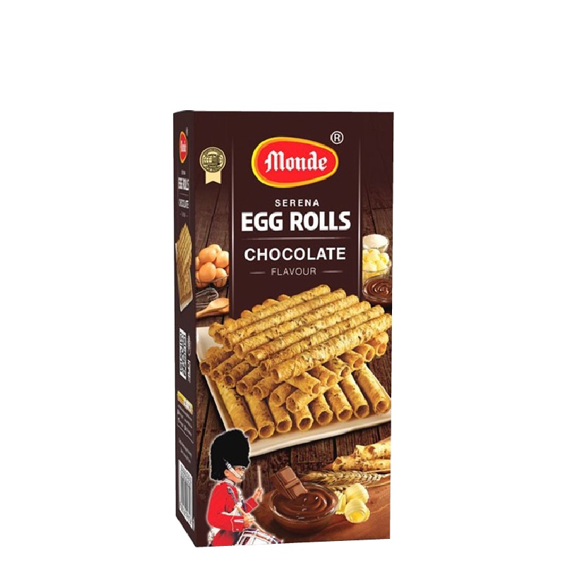 

Monde Serena Egg Roll Biskuit Chocolate 168 gr