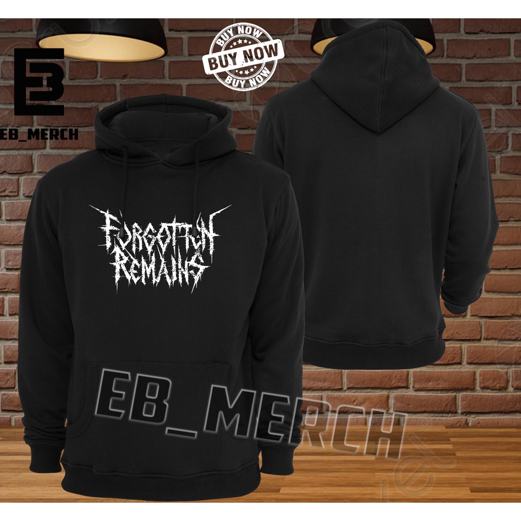 Jaket Sweater Hoodie    FORGOTTEN  REMAINS   Keren Pria & Wanita   EB_MERCH