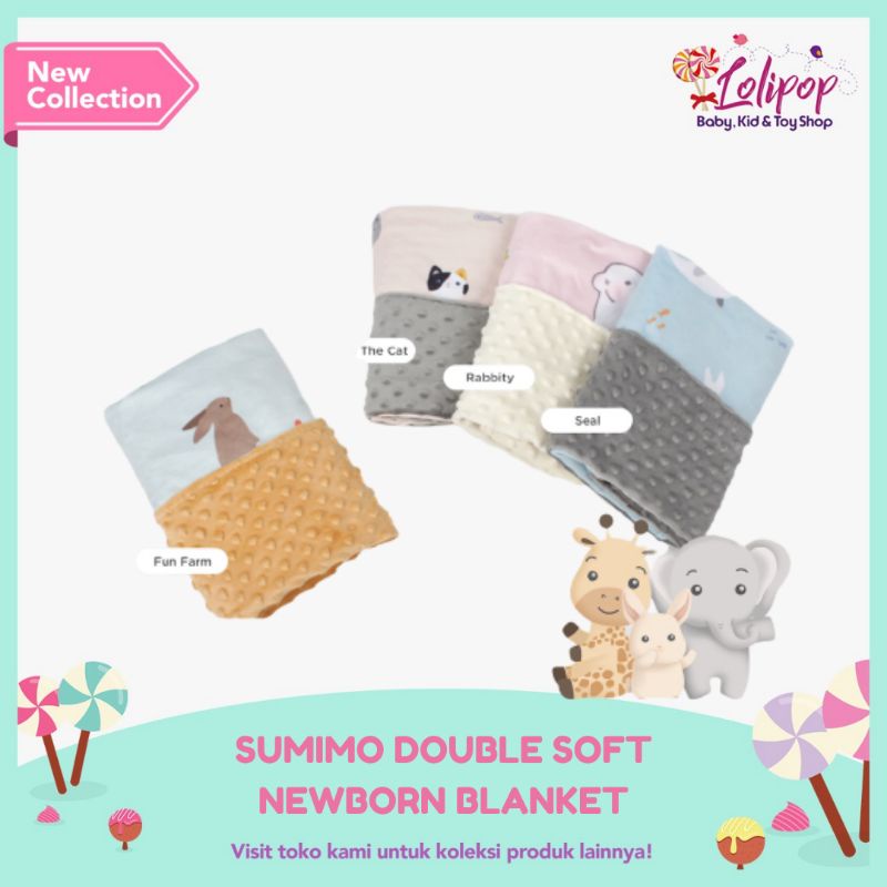 SUMIMO DOUBLE SOFT NEWBORN BLANKET