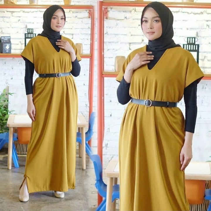 FWG - TUNIK LEISA / TUNIK WANITA / GAMIS TUNIK PANJANG / GAMIS WANITA MURAH