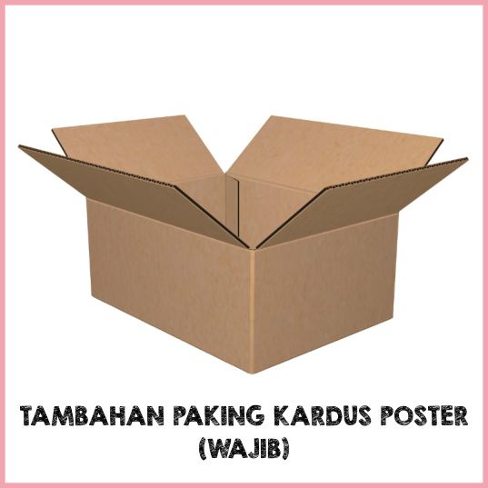 

Kardus Tambahan untuk Poster (wajib)