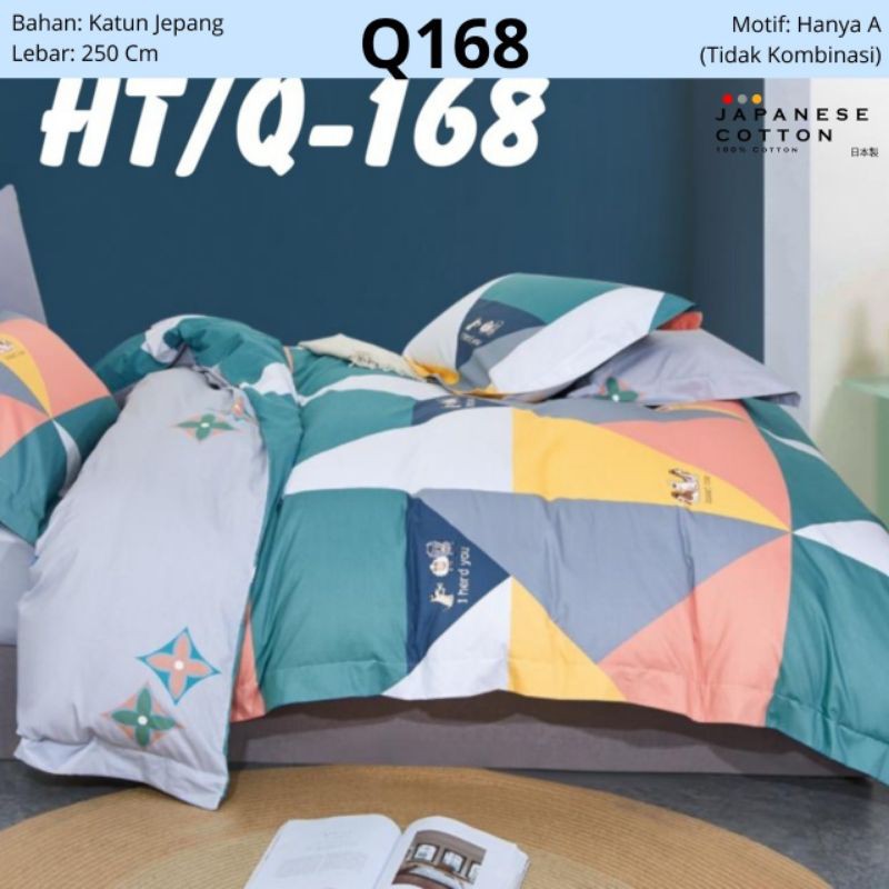 Set Bed cover katun jepang