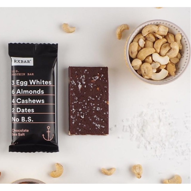 

RX Bar RXBAR Protein Bar Chocolate Sea Salt keto friendly gluten-free dairy-free