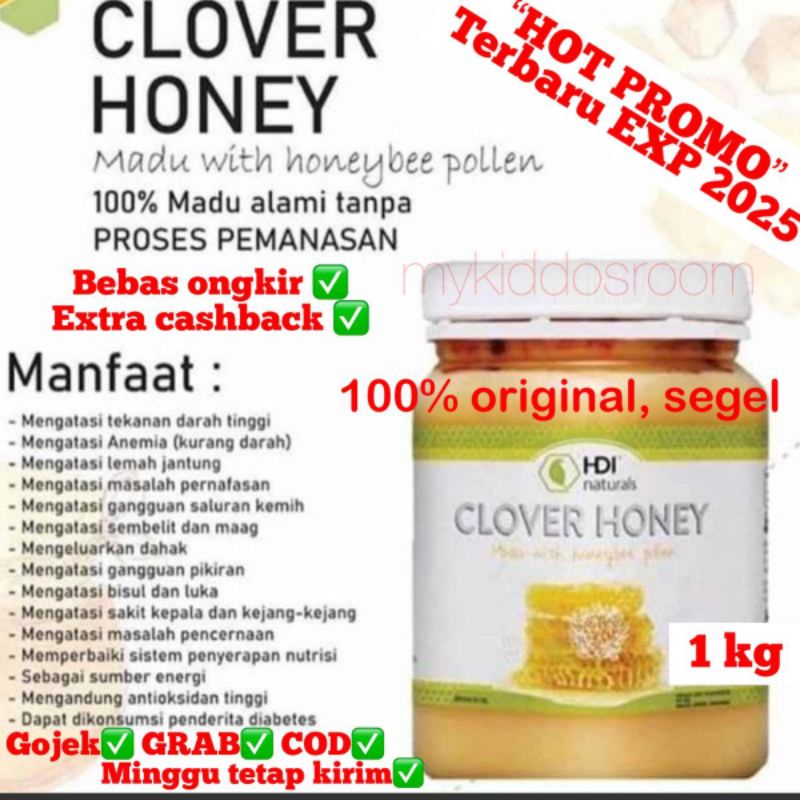 madu HDI clover honey 1kg