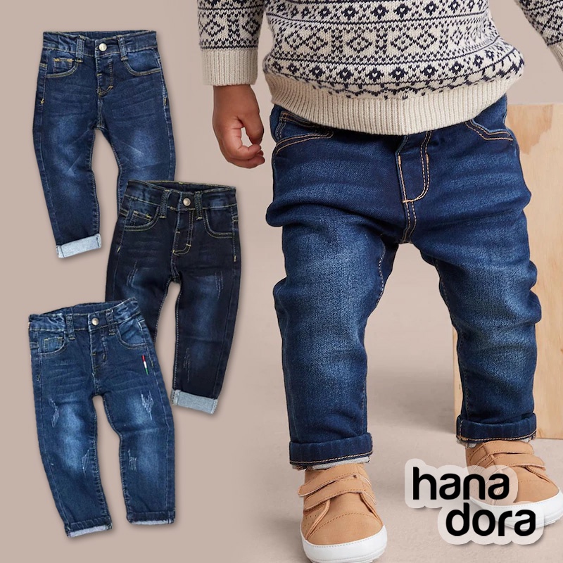 Baby Jeans With Adjustable Waist - Celana Jeans Anak