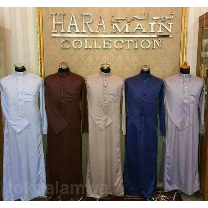 jubah Saudi import Haramain original