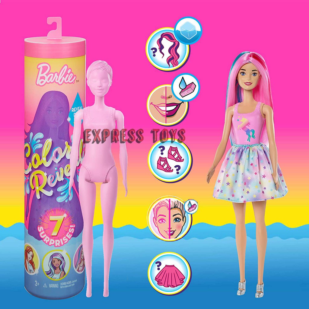 mattel color reveal barbie