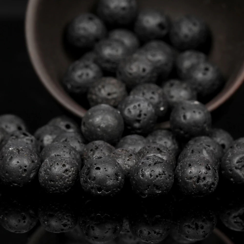 Butir Batu Lava Stone