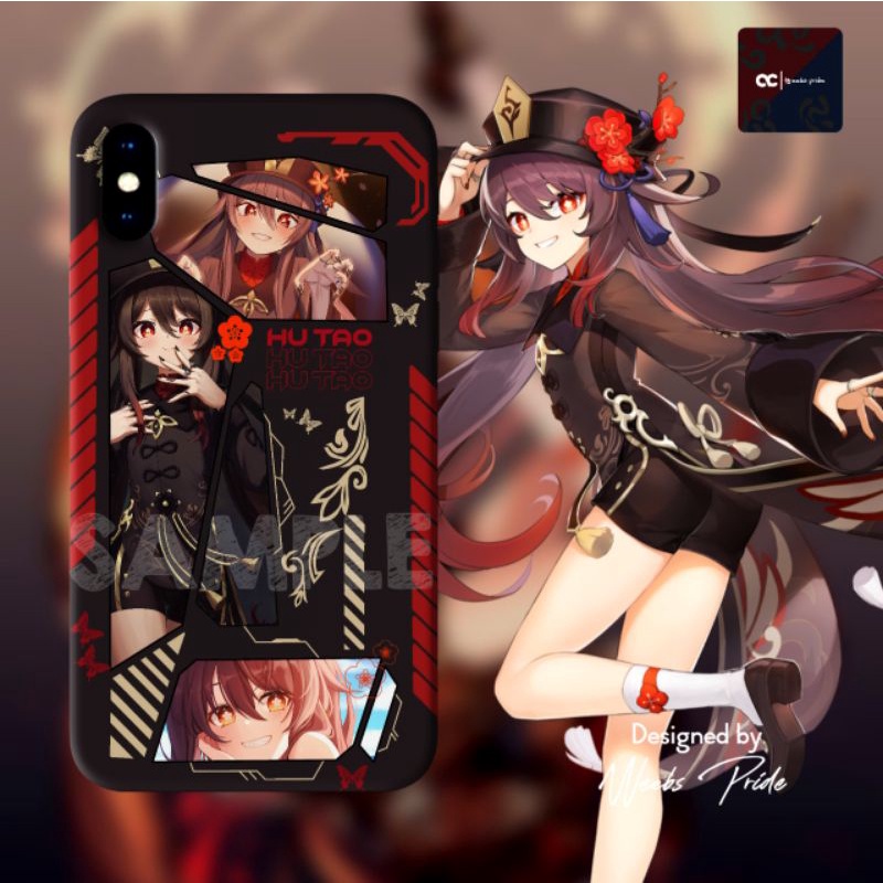 Phone Case Genshin impact - Hu Tao Weebspride