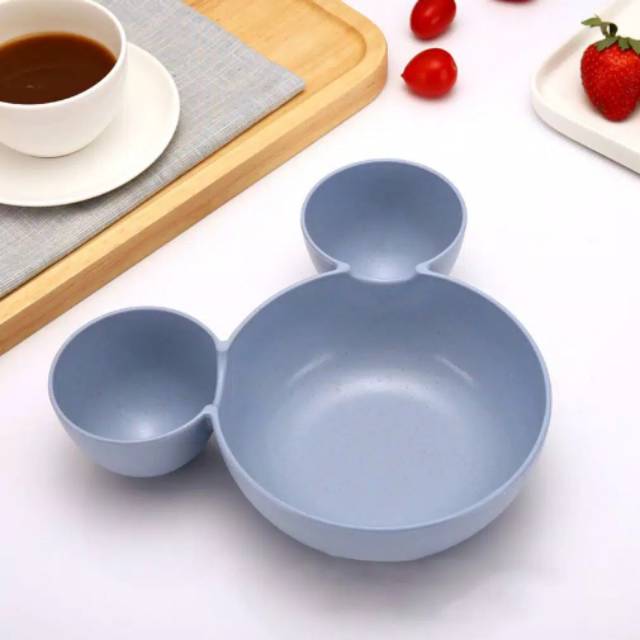 MANGKOK MAKAN bayi dan anak / Mangkuk Kepala Mickey BOWL