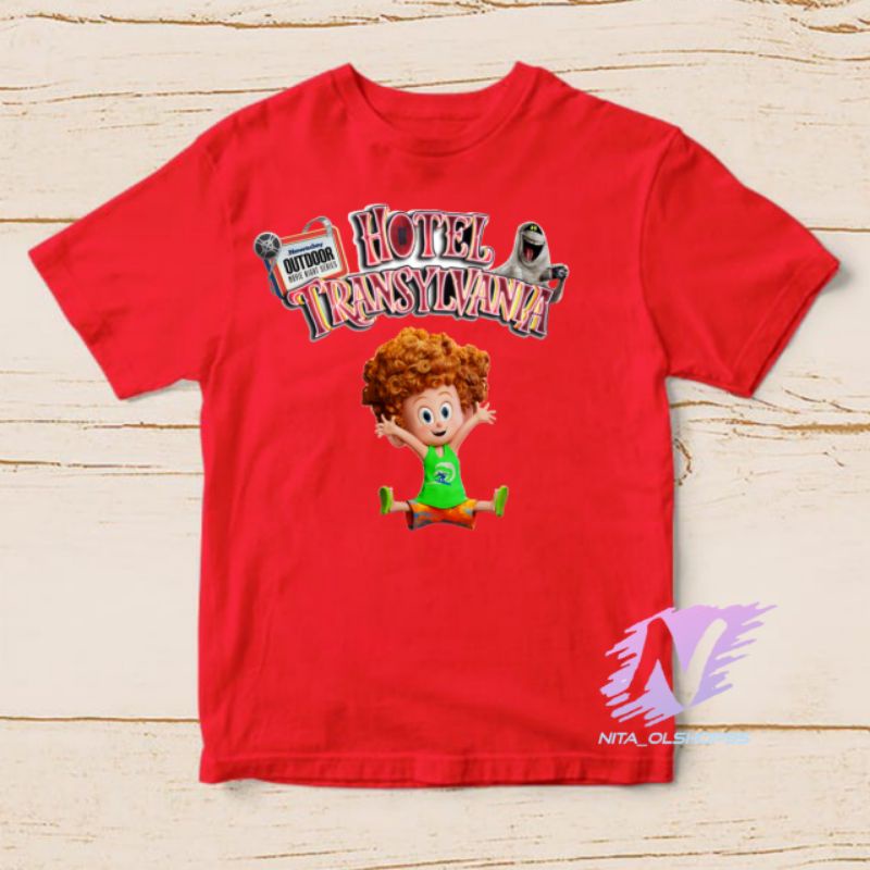 kaos anak kartun the movie hotel Transylvania