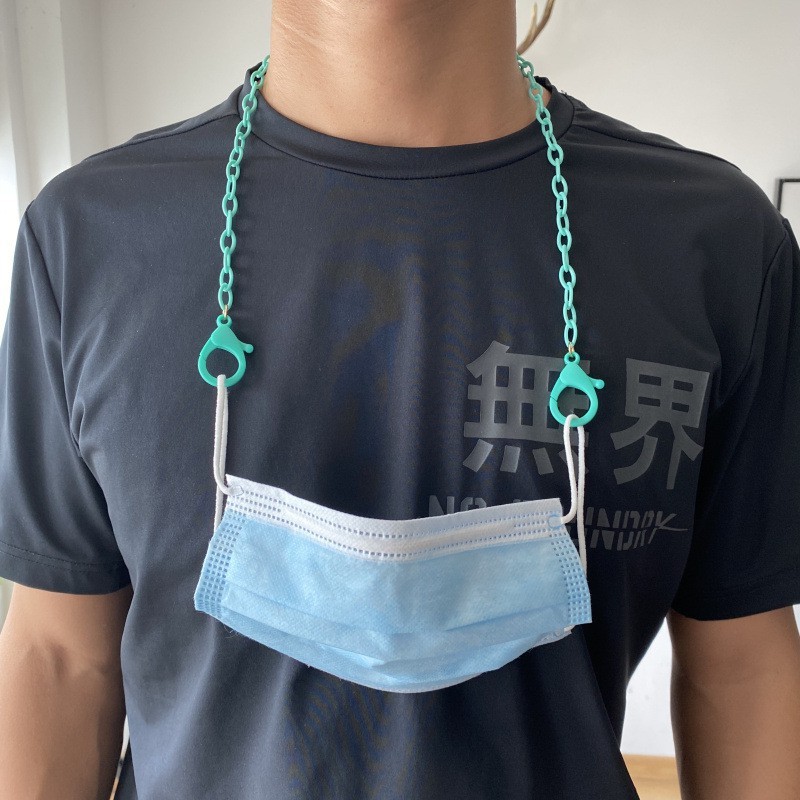 Pengait Tali Masker Rantai Kalung Masker Rantai Mask Chain Neck Strap