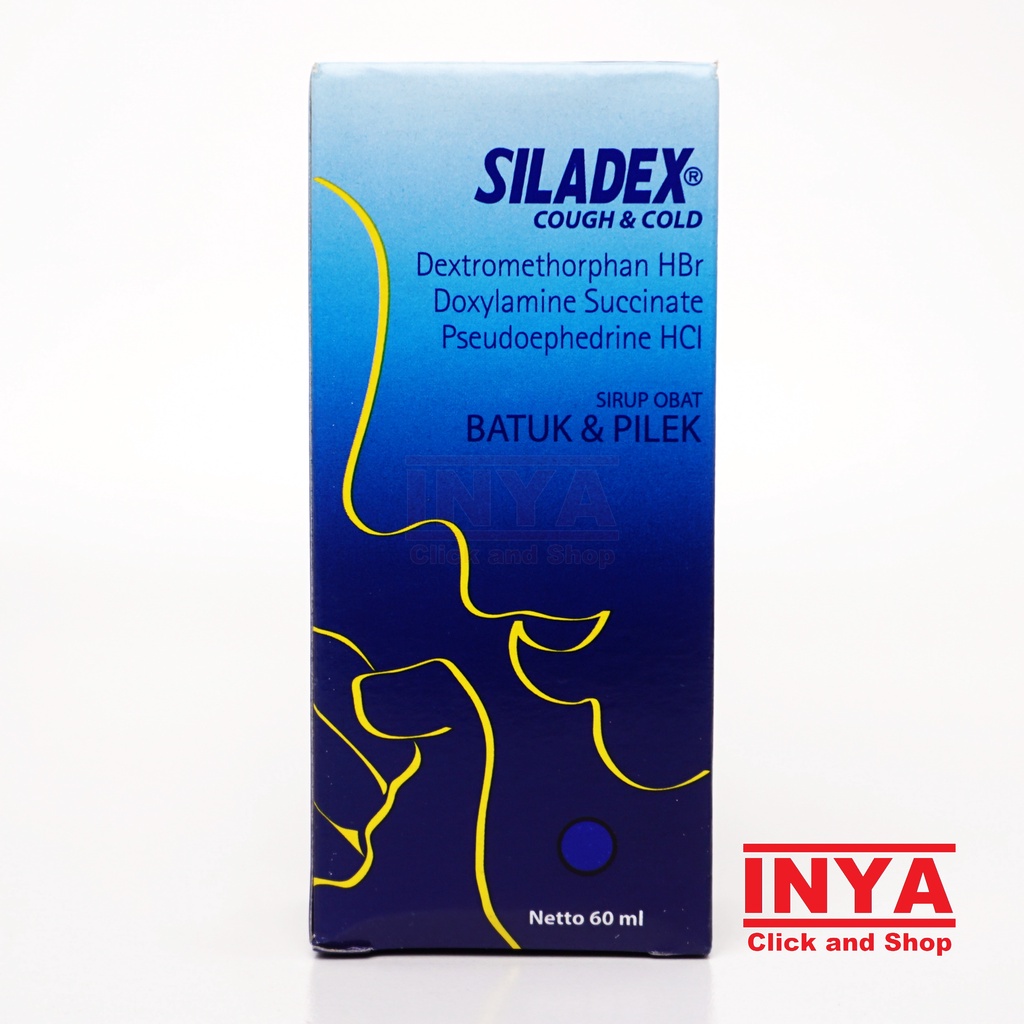 SILADEX COUGH &amp; COLD SIRUP OBAT BATUK DAN PILEK 60ml - Obat Batuk