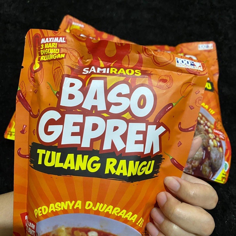 

Baso Aci Geprek Tulang Rangu Samiraos