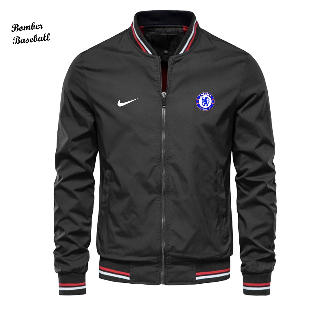 Terjamin Jaket Baseball Pria Chelsea Jaket Pria Distro Jaket Bomber Pria Jacket Pria Jaket Cowok Jak