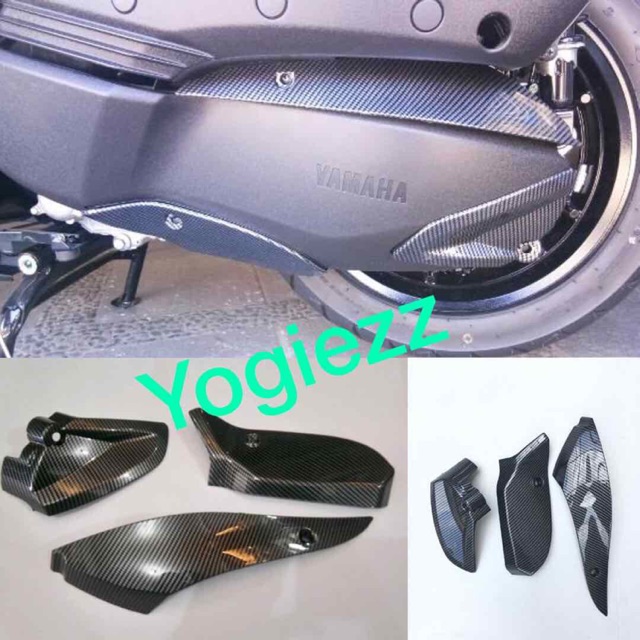Cover cvt xmax cover fliter xmax cvt carbon nemo cover cvt yamaha xmax carbon cover karbon cvt