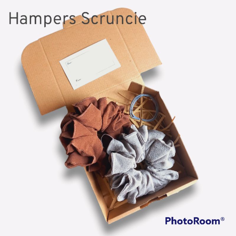 HAMPERS SCRUNCHIE/CEPOL gift box cepol scrunchie wanita