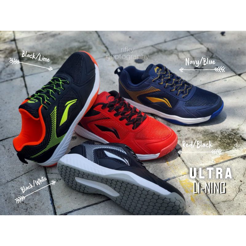 Sepatu Badminton Li-Ning Ultra 2022 / Sepatu Lining Ultra / Sepatu Bulutangkis Lining Ultra