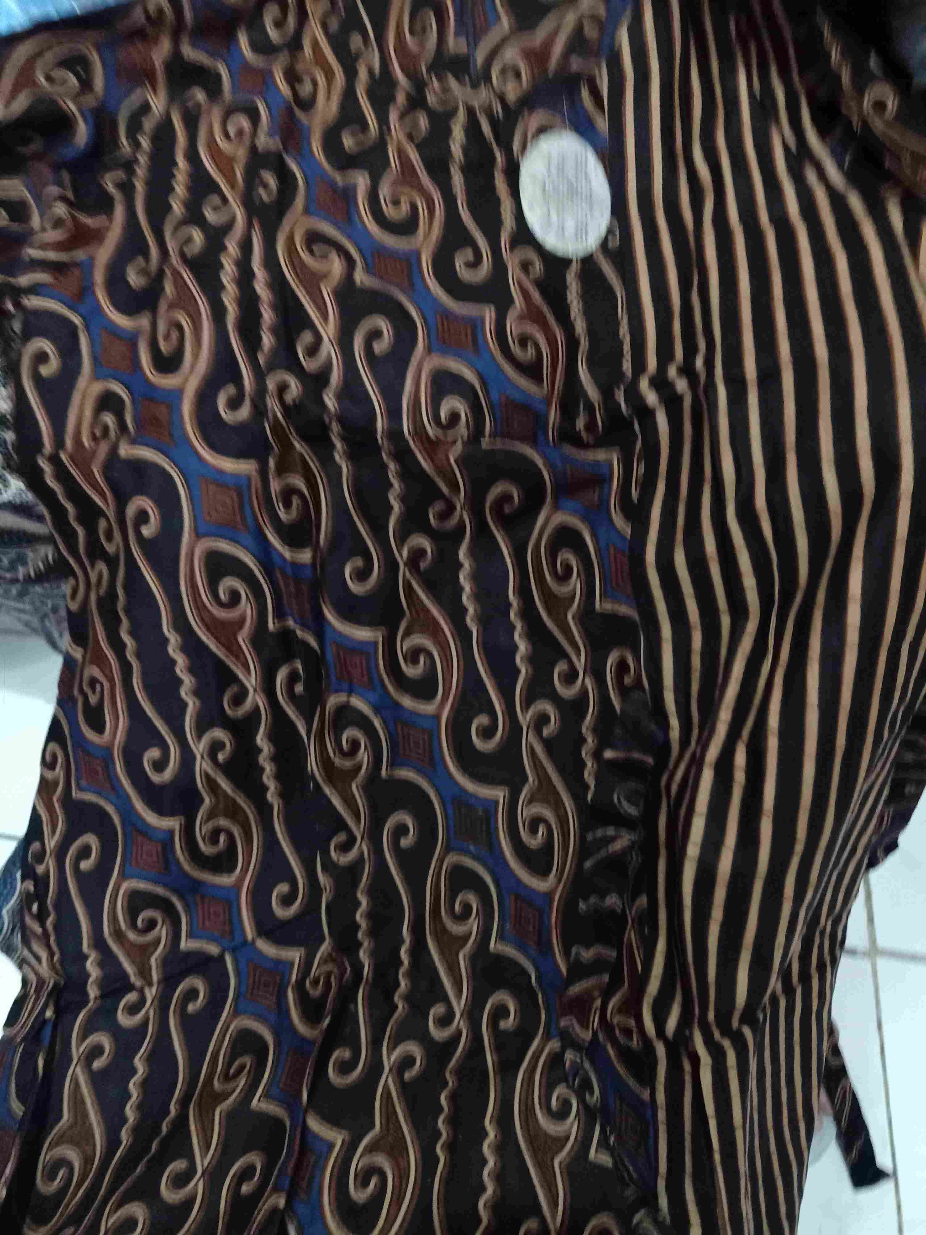 Baju Batik Pria Gus Azmi Syubbanul Muslimin Batik Katun Halus Hadroh Azzahir Santri Muslim, Moderen