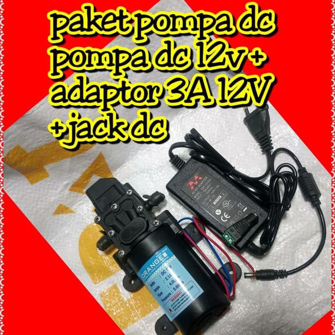 POMPA DC 12V VOLT DINAMO POMPA ELEKTRIK POMPA CUCI STEAM MOTOR KABUT