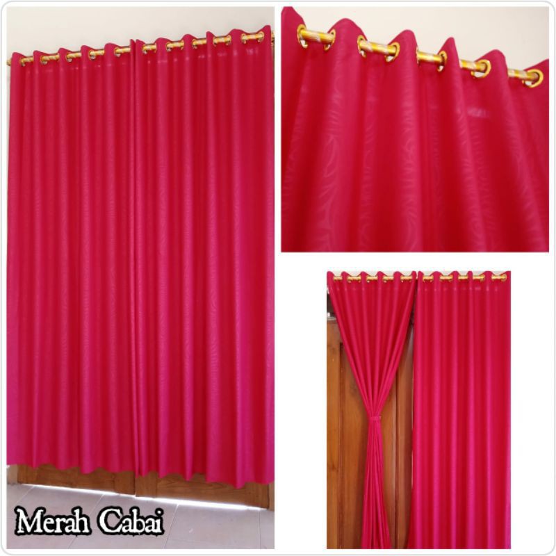 Gorden Pintu / Gorden Jendela Motif / Korden Pintu Jendela / Hordeng Jendela / Gordyn Jendela / Gord