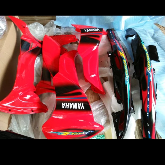 cover body dan sayap Jupiter Z CW 2005 plus striping