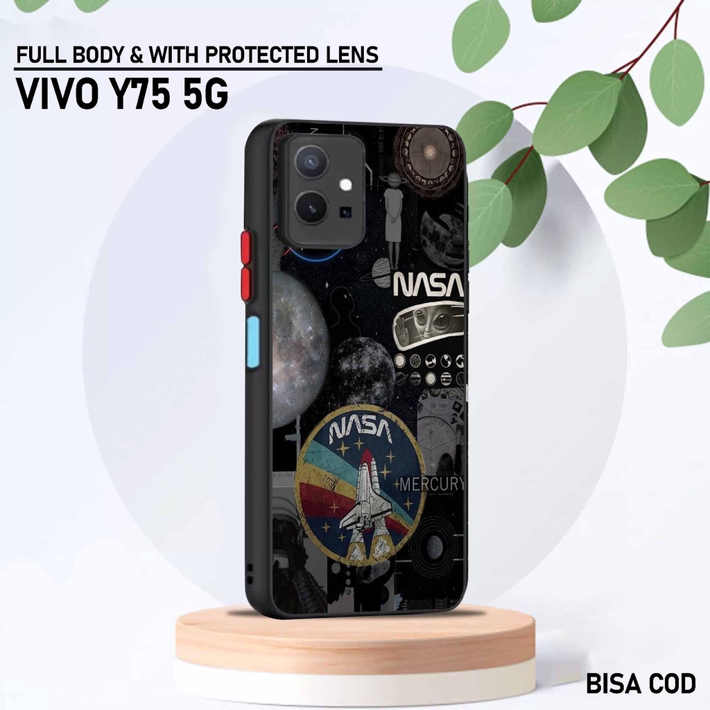 Case Vivo Y75 5G - Hardcase Vivo Y75 5G - Softcase Vivo Y75 5G - Cassing Elegant Vivo Y75 5G - Kesin